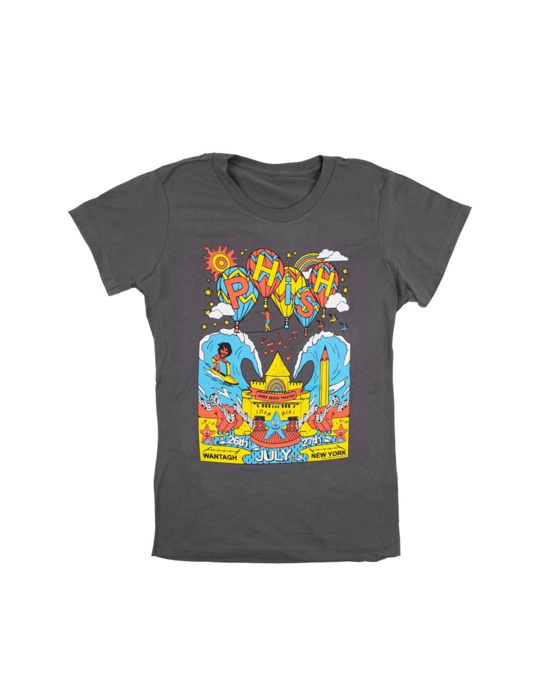 Phish Women's Jones Beach Event Tee $14.00 Shirts