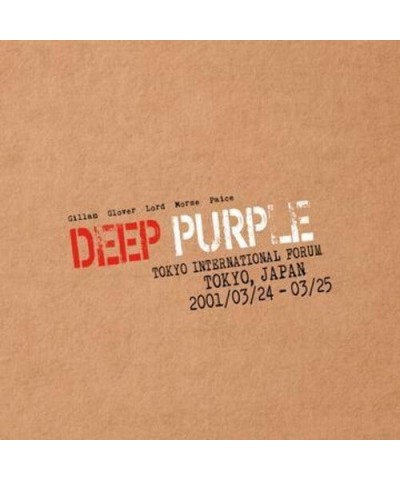 Deep Purple LIVE IN TOKYO 2001 CD $6.80 CD