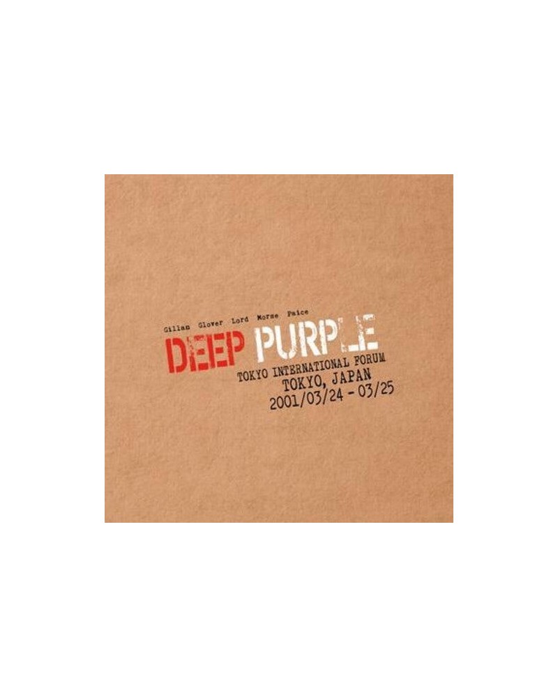 Deep Purple LIVE IN TOKYO 2001 CD $6.80 CD