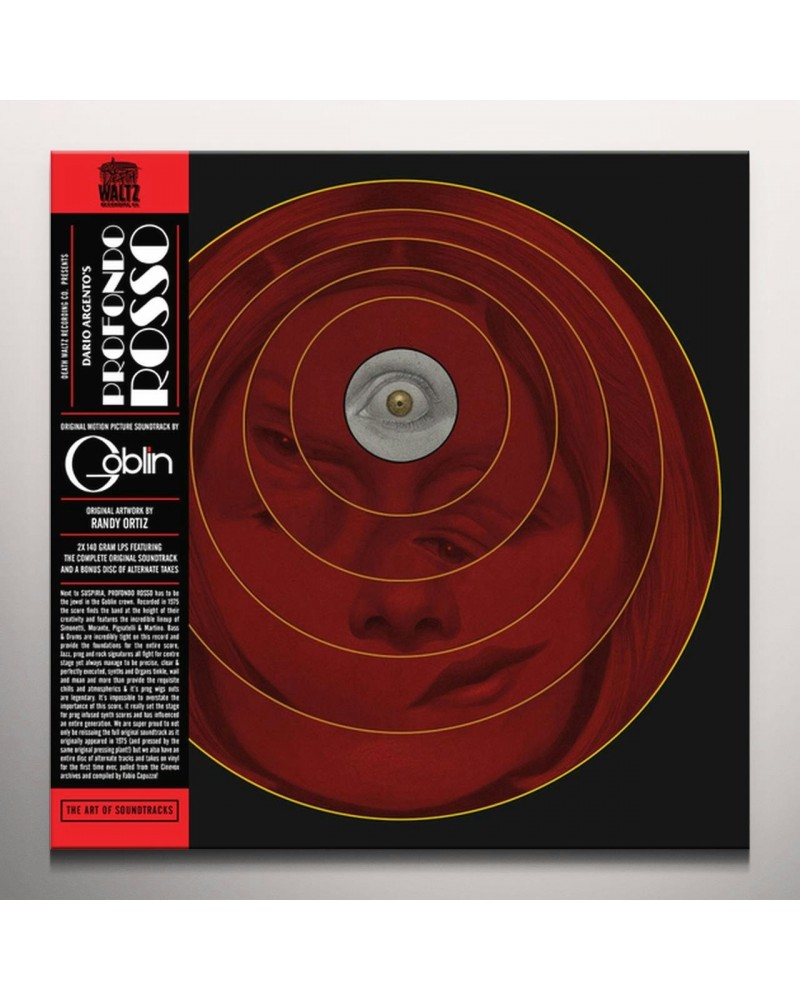 Goblin PROFONDO ROSSO (ORIGINAL SOUNDTRACK) - Limited Edition Colored Double Vinyl Record $17.83 Vinyl