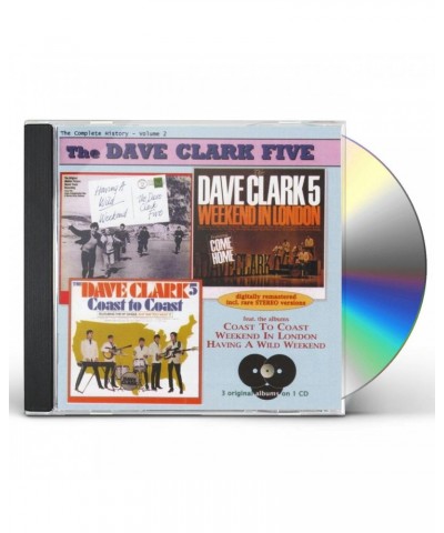 The Dave Clark Five VOLUME 2: WILD WEEKEND / LONDON CD $8.41 CD