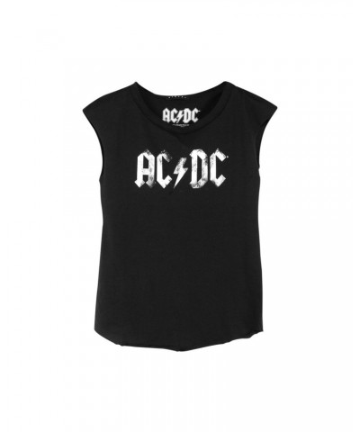 AC/DC White Logo Ladies Tee $3.70 Shirts