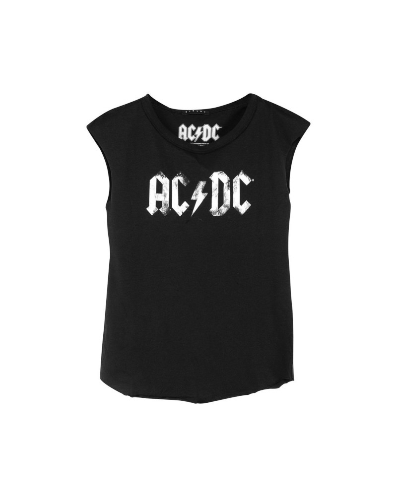 AC/DC White Logo Ladies Tee $3.70 Shirts