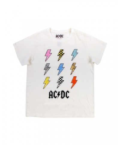 AC/DC Multi Bolt Juniors T-shirt $6.25 Shirts