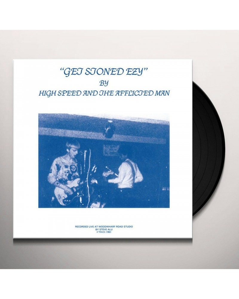 High Speed & The Afflicted Man Get Stoned Ezy Vinyl Record $9.55 Vinyl