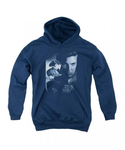 Elvis Presley Youth Hoodie | REVERENT Pull-Over Sweatshirt $10.44 Sweatshirts