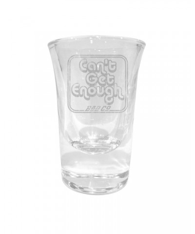 Bad Company Can't Get Enough Logo Laser Engraved Shot Glass $6.44 Drinkware