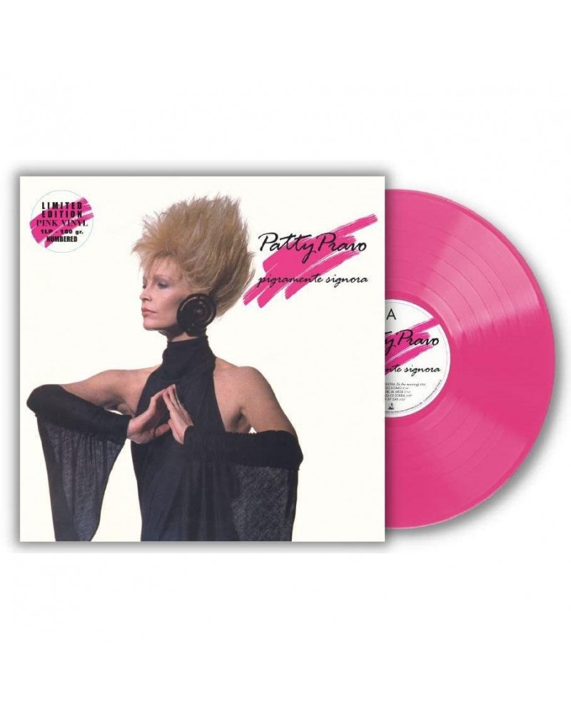 Patty Pravo Pigramente Signora (Pink Vinyl) $8.83 Vinyl