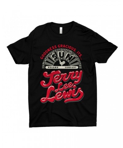 Jerry Lee Lewis Sun Records T-Shirt | Goodnees Gracious It's Sun Records Shirt $12.48 Shirts