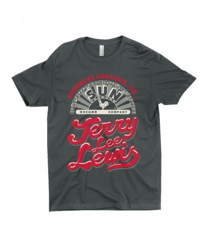 Jerry Lee Lewis Sun Records T-Shirt | Goodnees Gracious It's Sun Records Shirt $12.48 Shirts