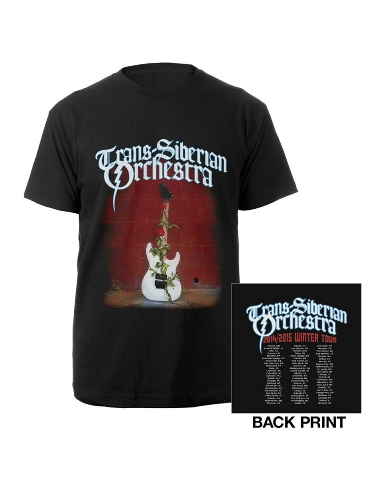 Trans-Siberian Orchestra 2014-2015 Guitar Logo Tour Tee $10.23 Shirts