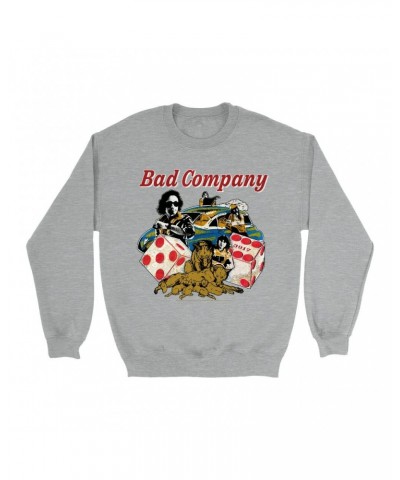 Bad Company Sweatshirt | Rock n' Roll Fantasy '79 Collage Sweatshirt $15.03 Sweatshirts