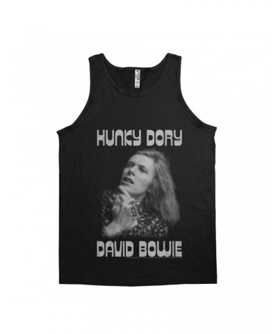 David Bowie Unisex Tank Top | Bowie's Hunky Dory Shirt $10.98 Shirts