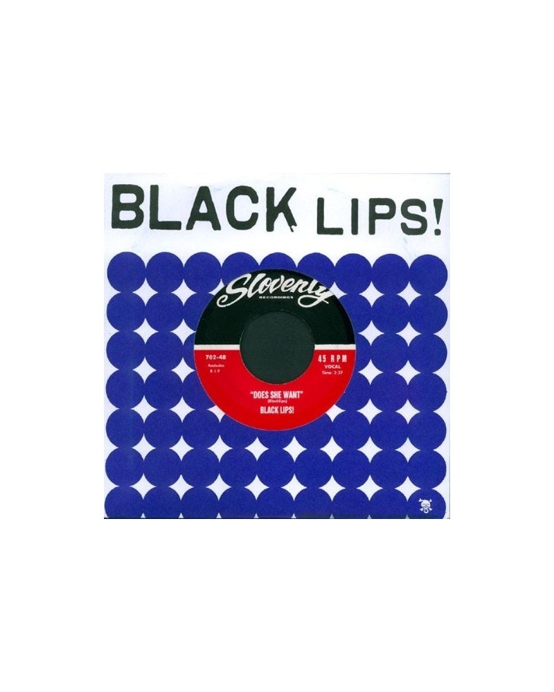 Black Lips DOES SHE WANT Vinyl Record $3.21 Vinyl