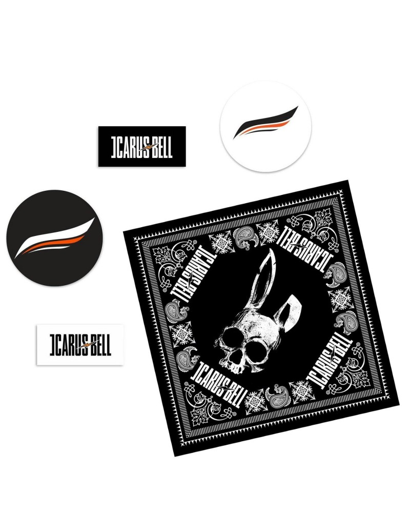 Icarus Bell Sticker + Bandana Bundle $7.00 Accessories