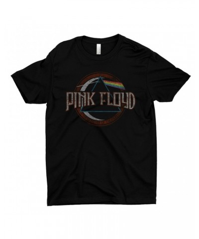 Pink Floyd T-Shirt | Dark Side Of The Moon Design Distressed Shirt $8.23 Shirts