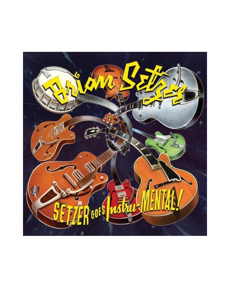 Brian Setzer LP Vinyl Record Setzer Goes Instrumental! (Splatter Vinyl) $16.17 Vinyl